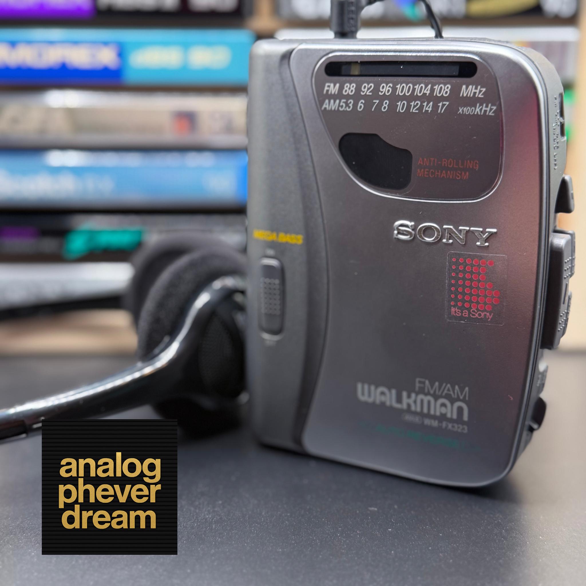Pristine 1996 Sony WM-FX323 Cassette Walkman; Fully Restored: Free Cassette + Headphones